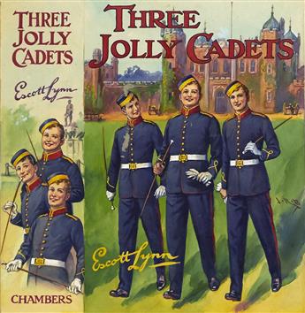 J.R. BURGESS. Three Jolly Cadets. [CHILDRENS / MILITARY]